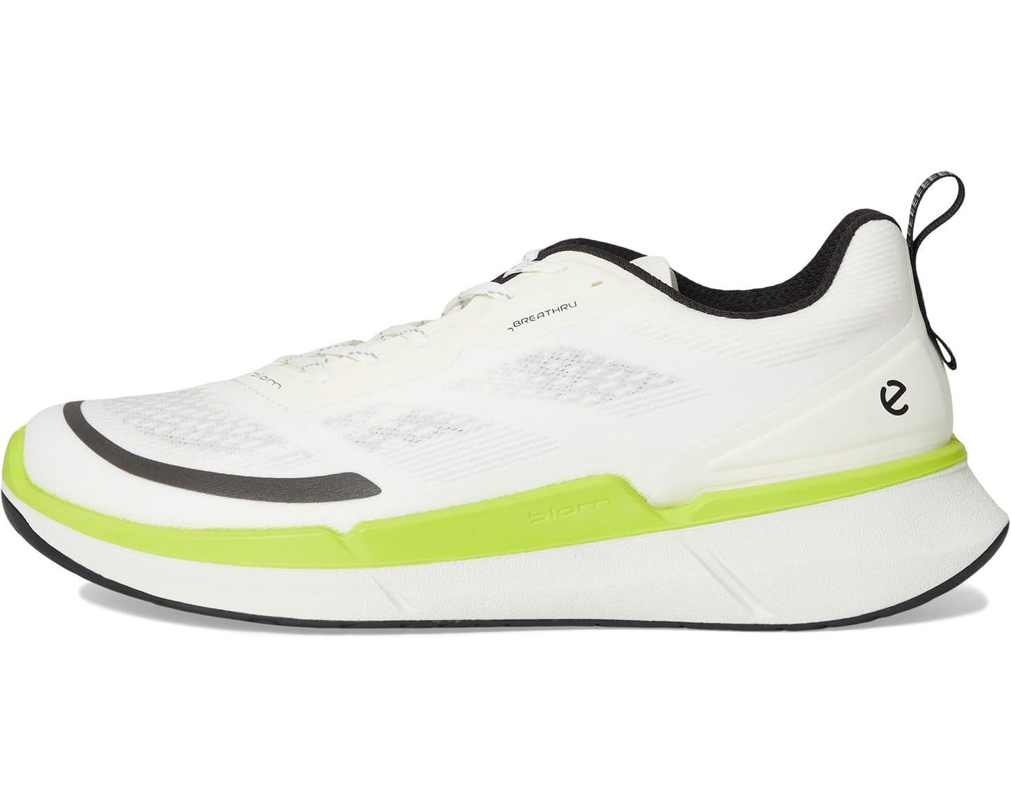 Men's ECCO Sport Biom 2.2 Textile Cross Trainer White/Lime Punch