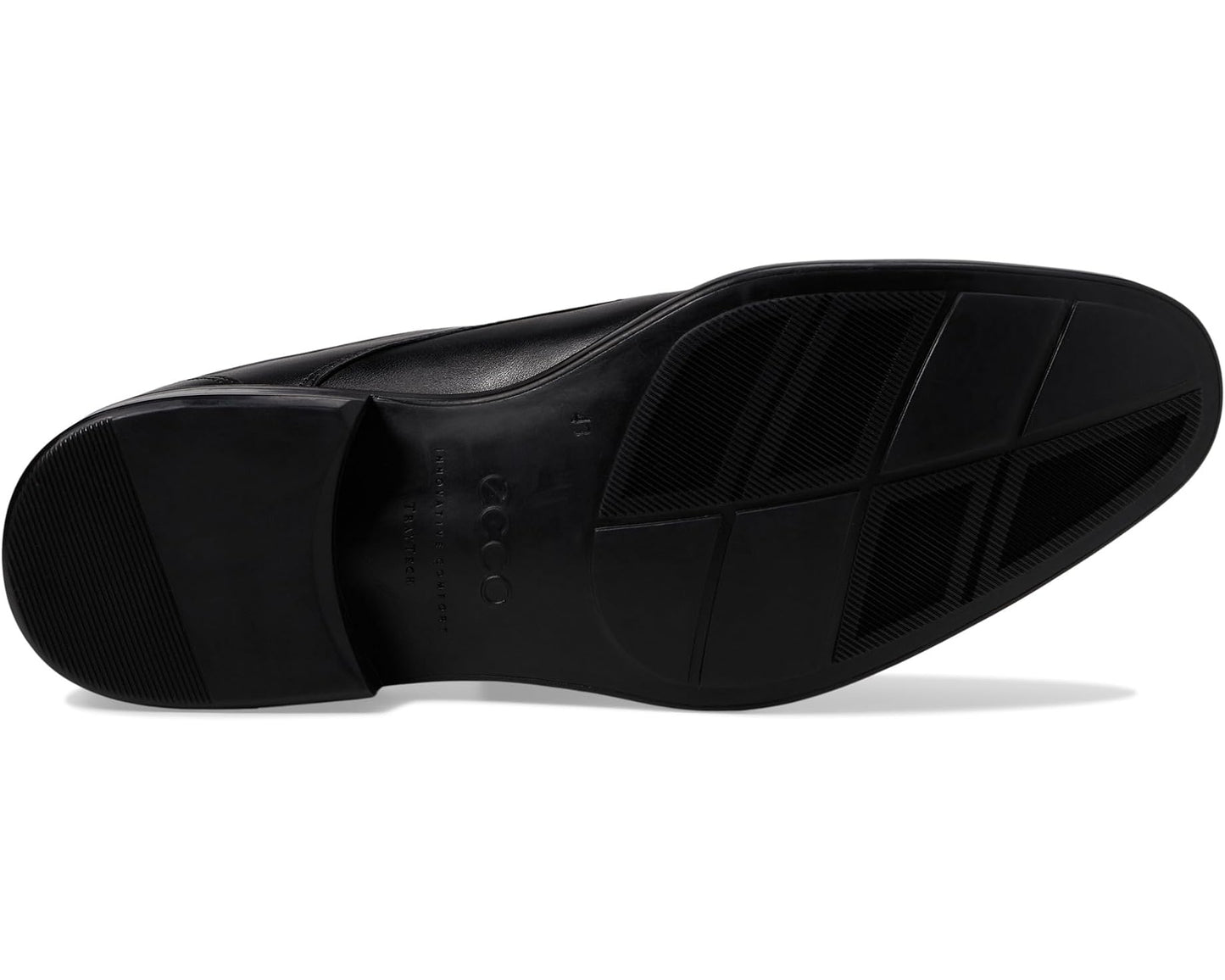 Men's ECCO Citytray Plain Toe Tie Black
