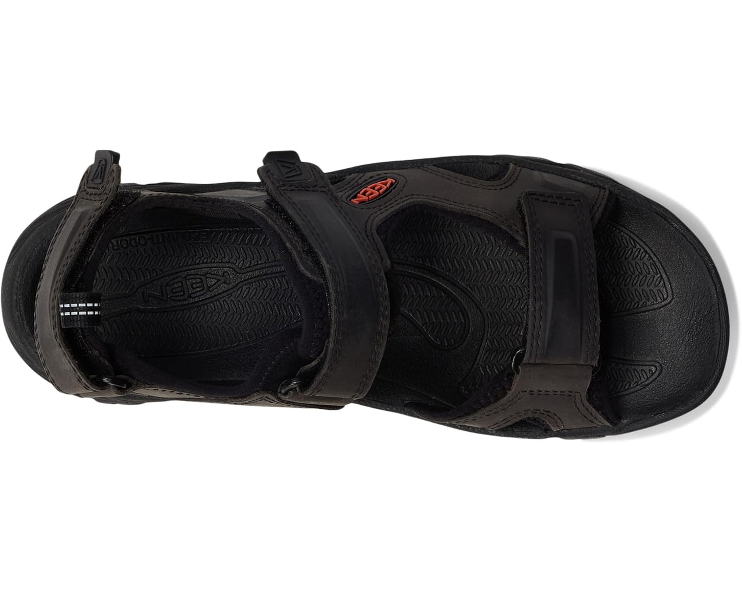 Men's KEEN Targhee III Open Toe Sandal Grey/Black