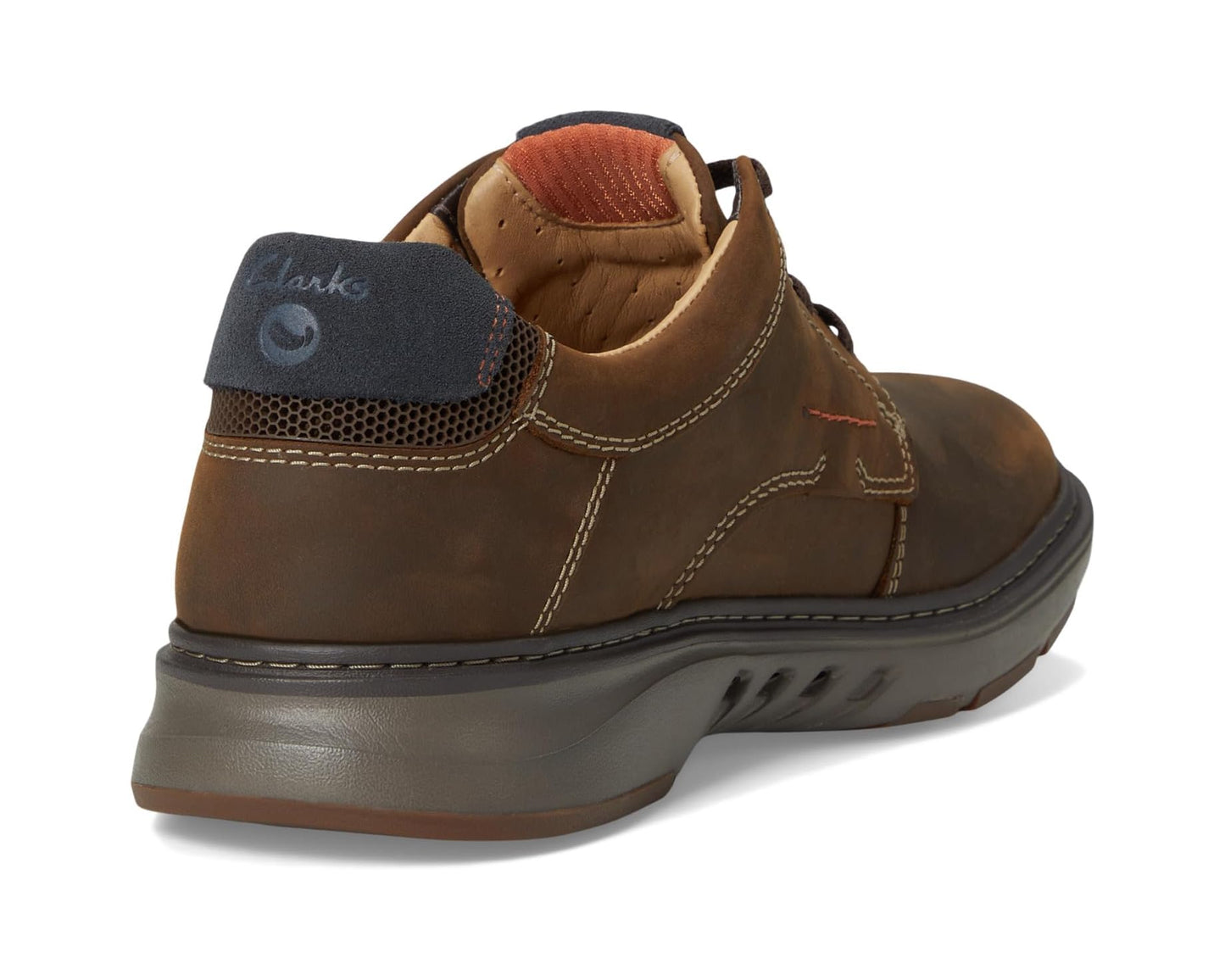 Men's Clarks Un Briley Pace Brown Nubuck