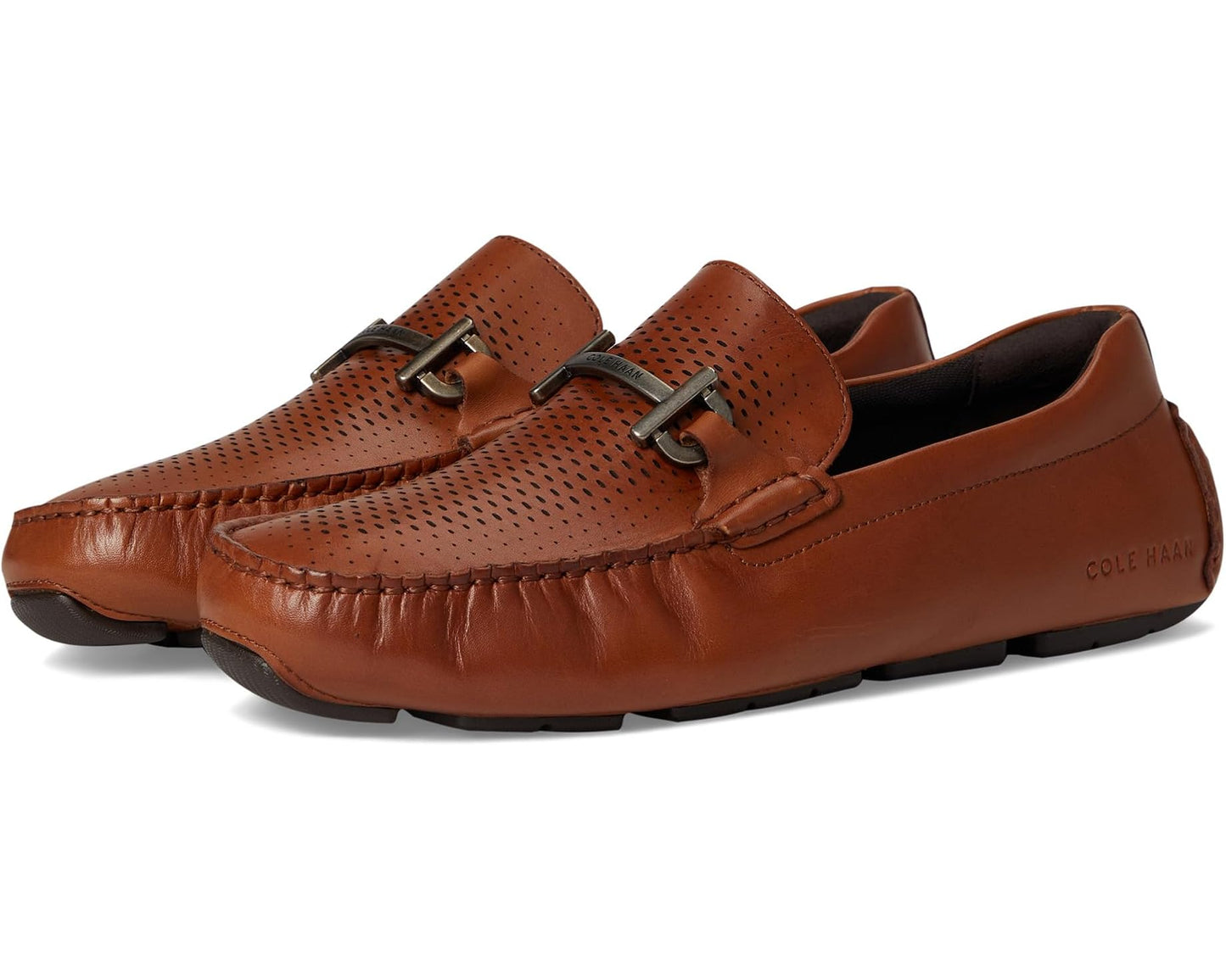 Men's Cole Haan Grand Laser Bit Driver British Tan/Java
