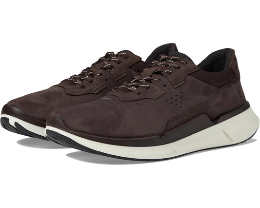 Men's ECCO Sport Biom 2.2 Leather Sneakers Mocha Nubuck