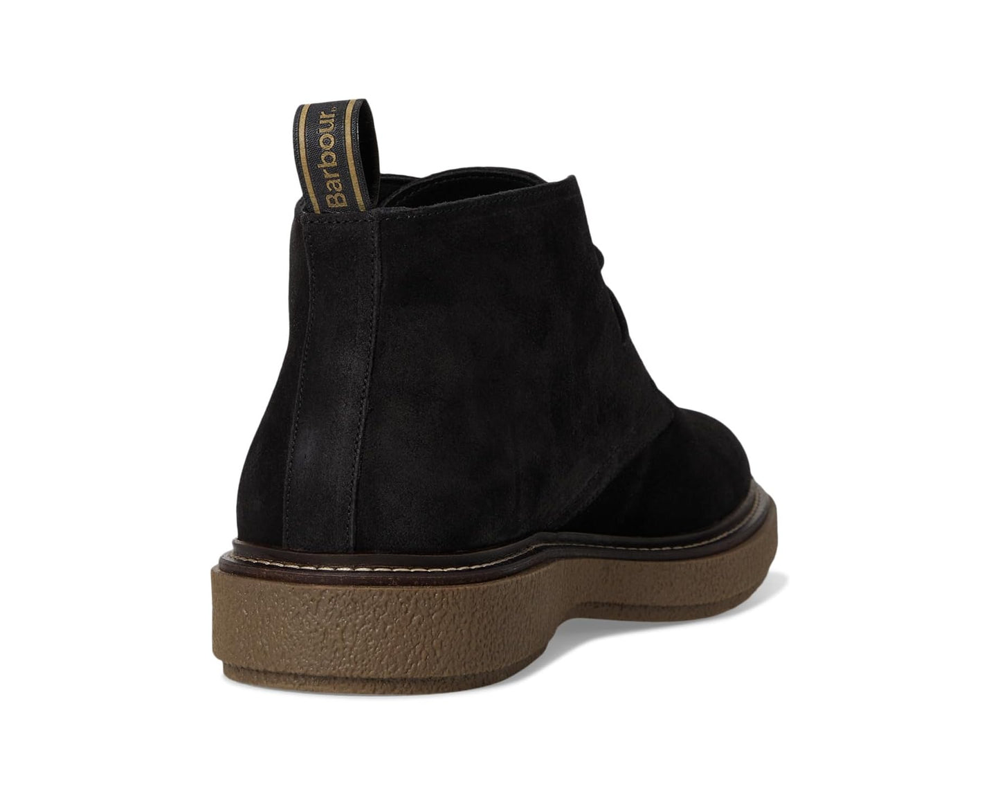Men's Barbour Blaine Chukka Boots Black Suede