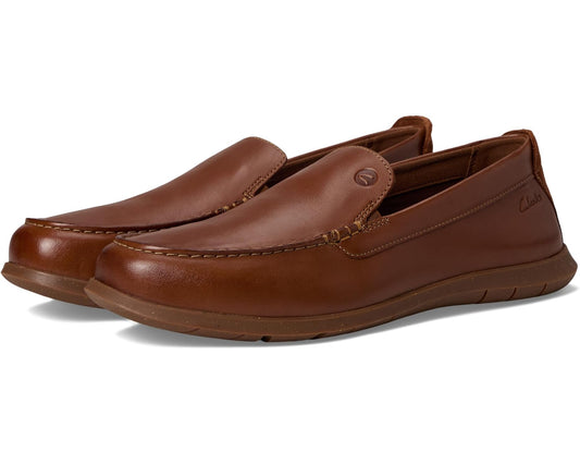 Men's Clarks Flexway Step Tan
