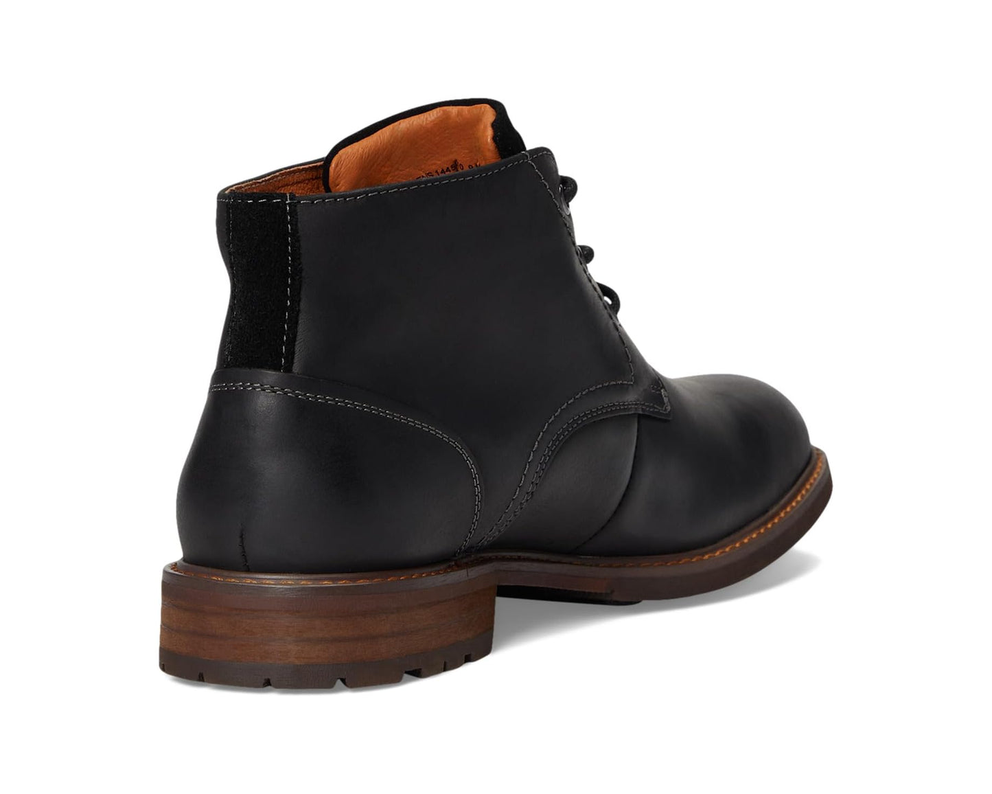 Men's Florsheim Lodge Plain Toe 3-eye Chukka Boots Black Crazy Horse