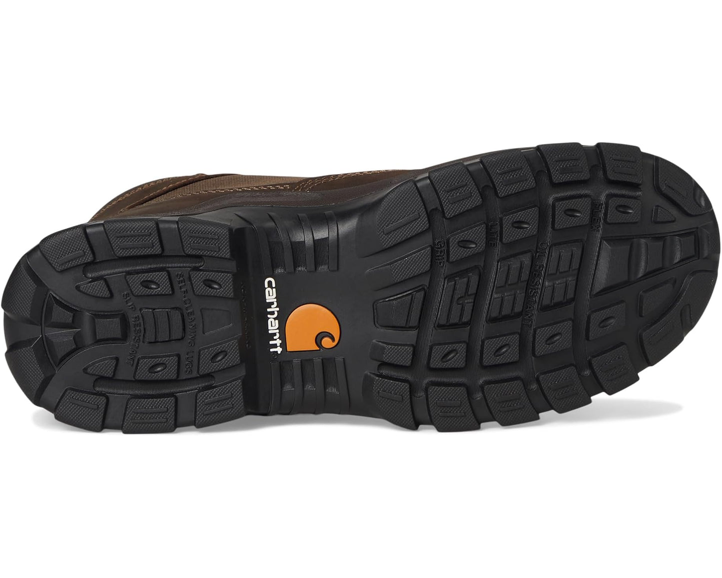 Men's Carhartt Rugged Flex 6 Waterproof Soft Toe Chocolate Brown Oil Tanned