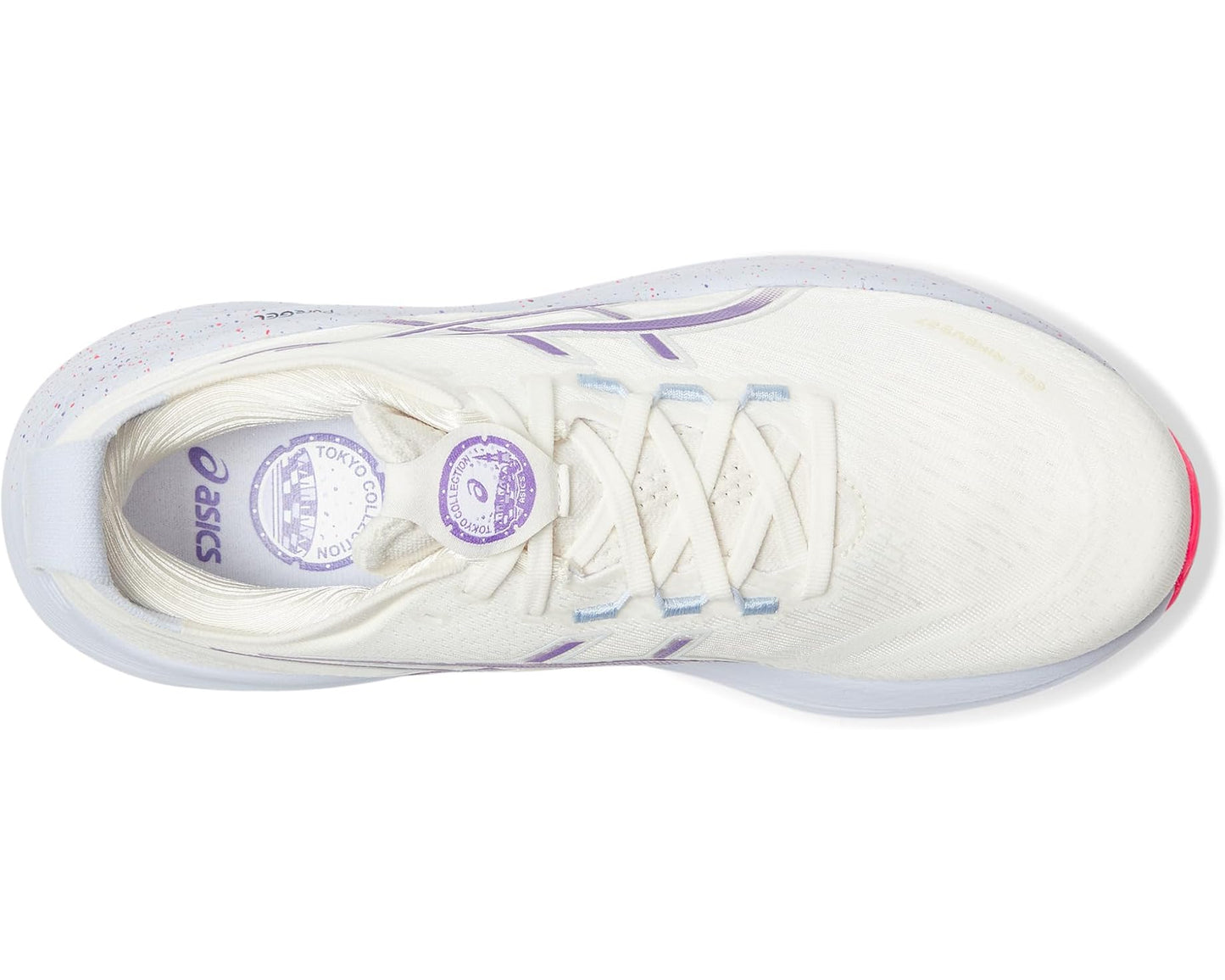 Men's ASICS Gel-nimbus 27 Tokyo Cream/Edo Purple