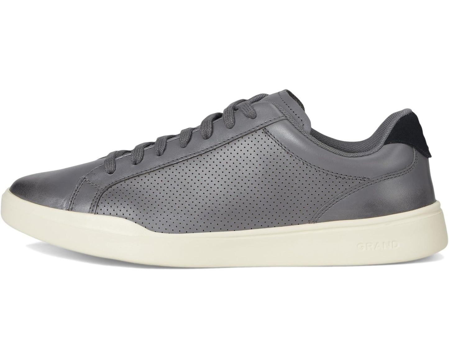 Men's Cole Haan Grand Crosscourt Modern Perforated Lace To Toe Sneakers Quiet Shade