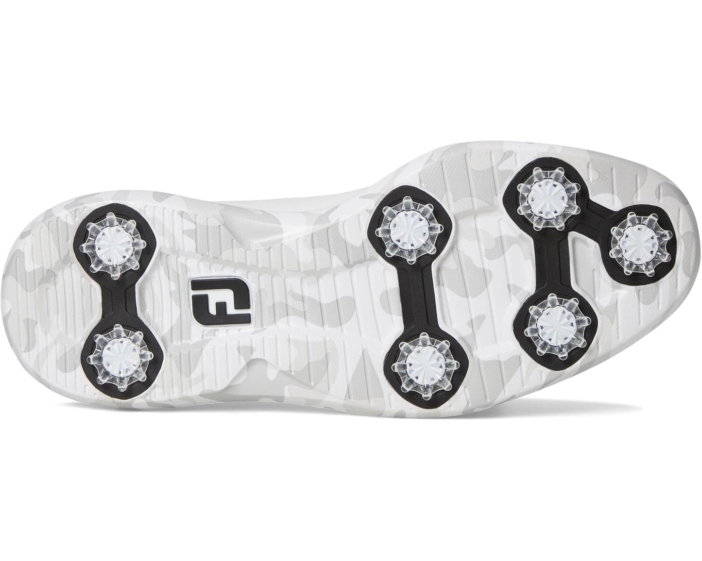 Men's FootJoy Traditions Blucher Golf Shoes White/Grey Camo