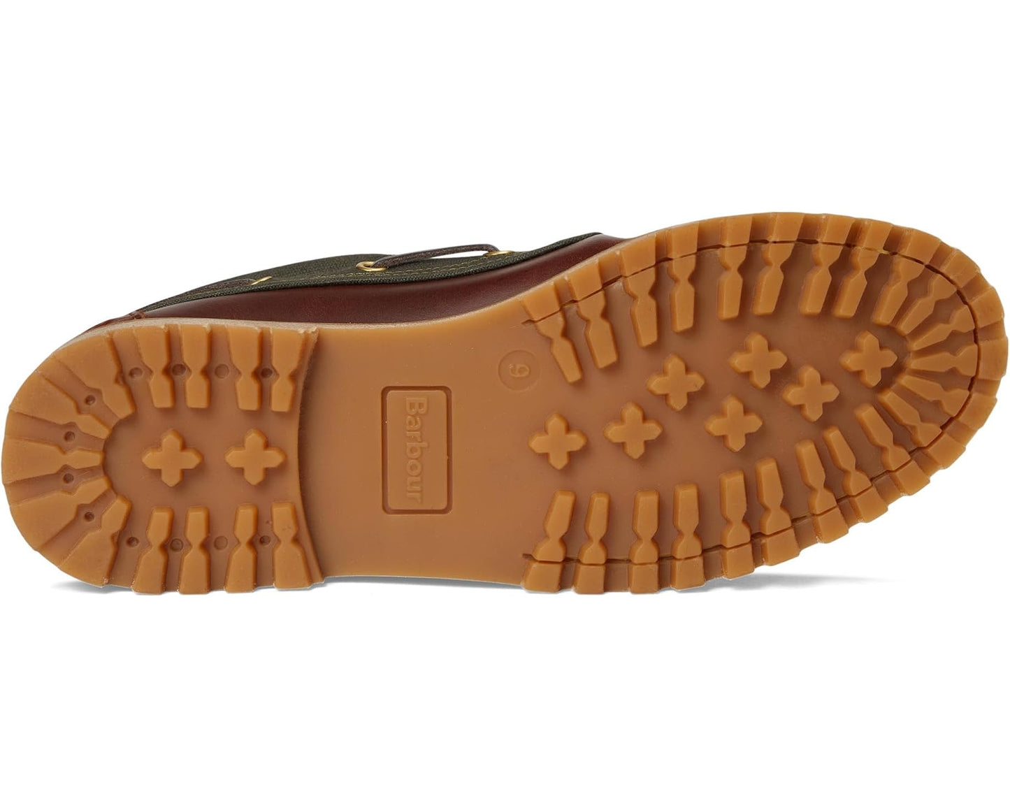 Men's Barbour Barbour Deck Boat Shoes Mahogany