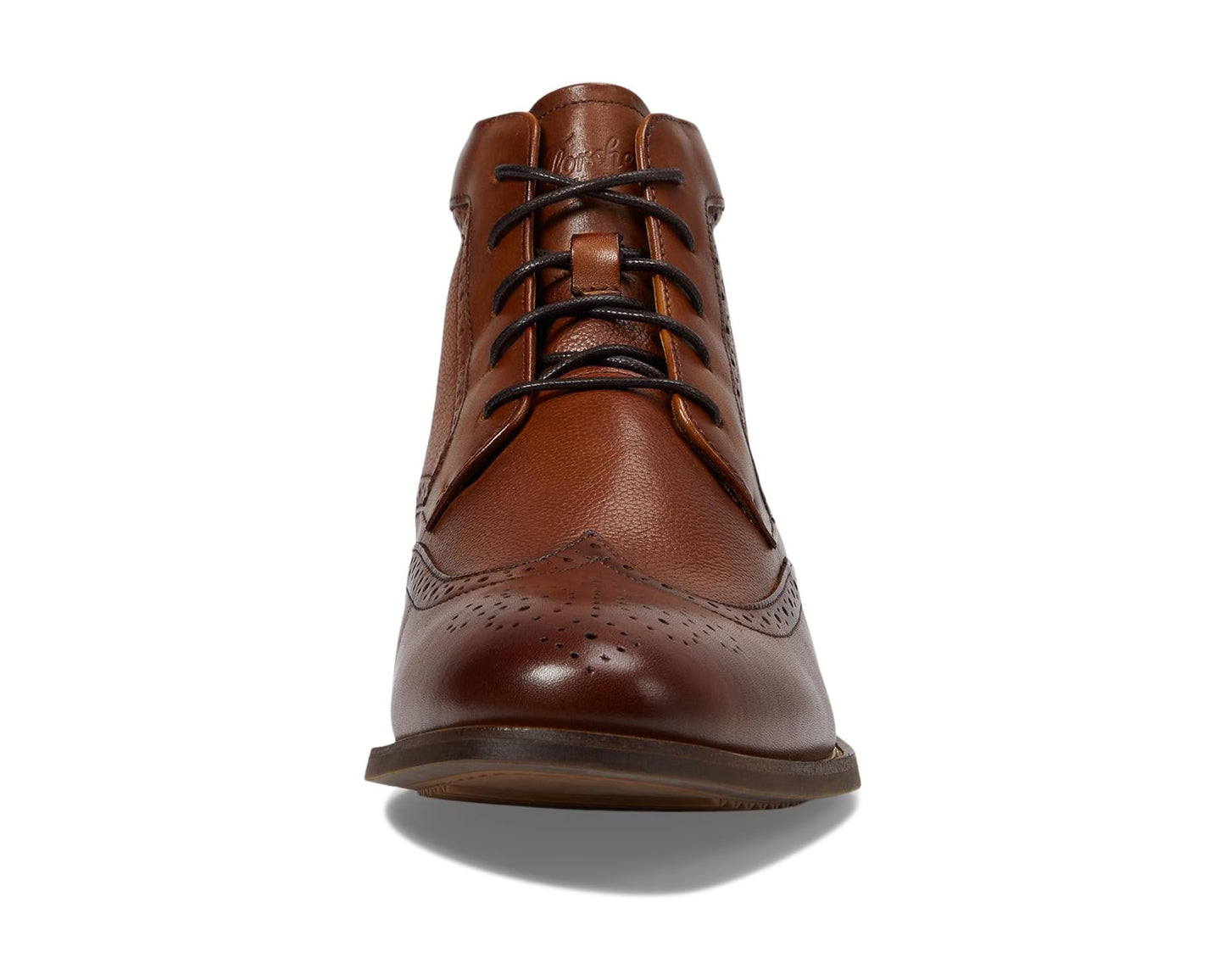 Men's Florsheim Rucci Wingtip Lace Boots Cognac