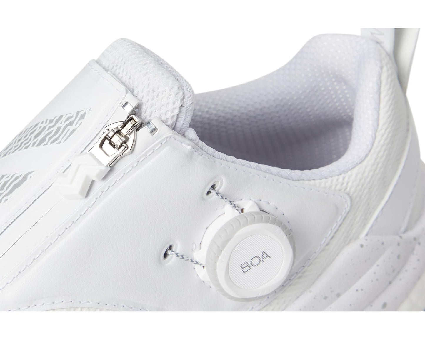 Men's adidas Golf Codechaos BOA 25 Golf Shoes Footwear White/Iron Metallic/Grey Four