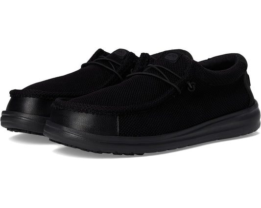Men's Hey Dude Wally Work CE Black