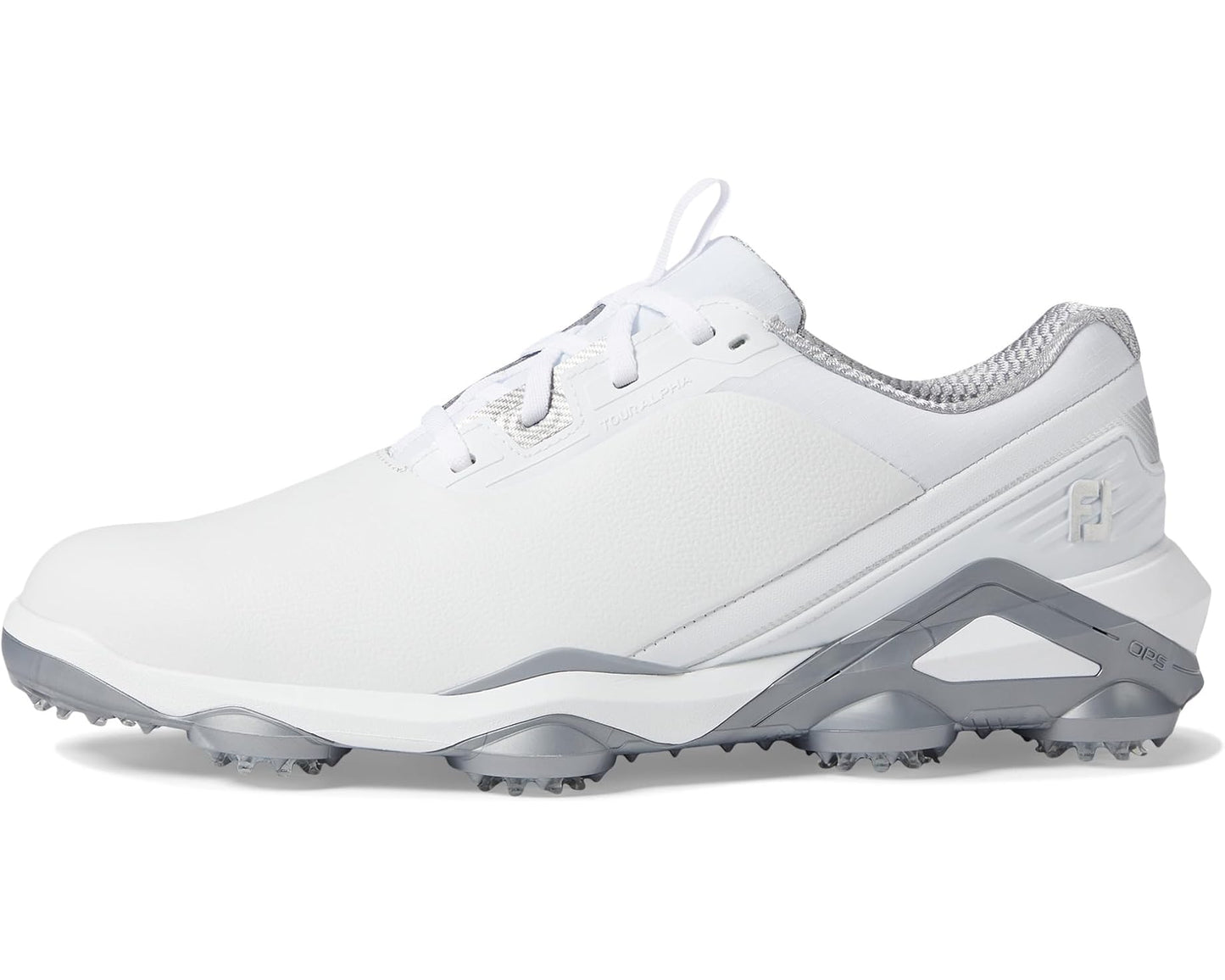 Men's FootJoy Tour Alpha Golf Shoes - Previous Season White/White/Silver