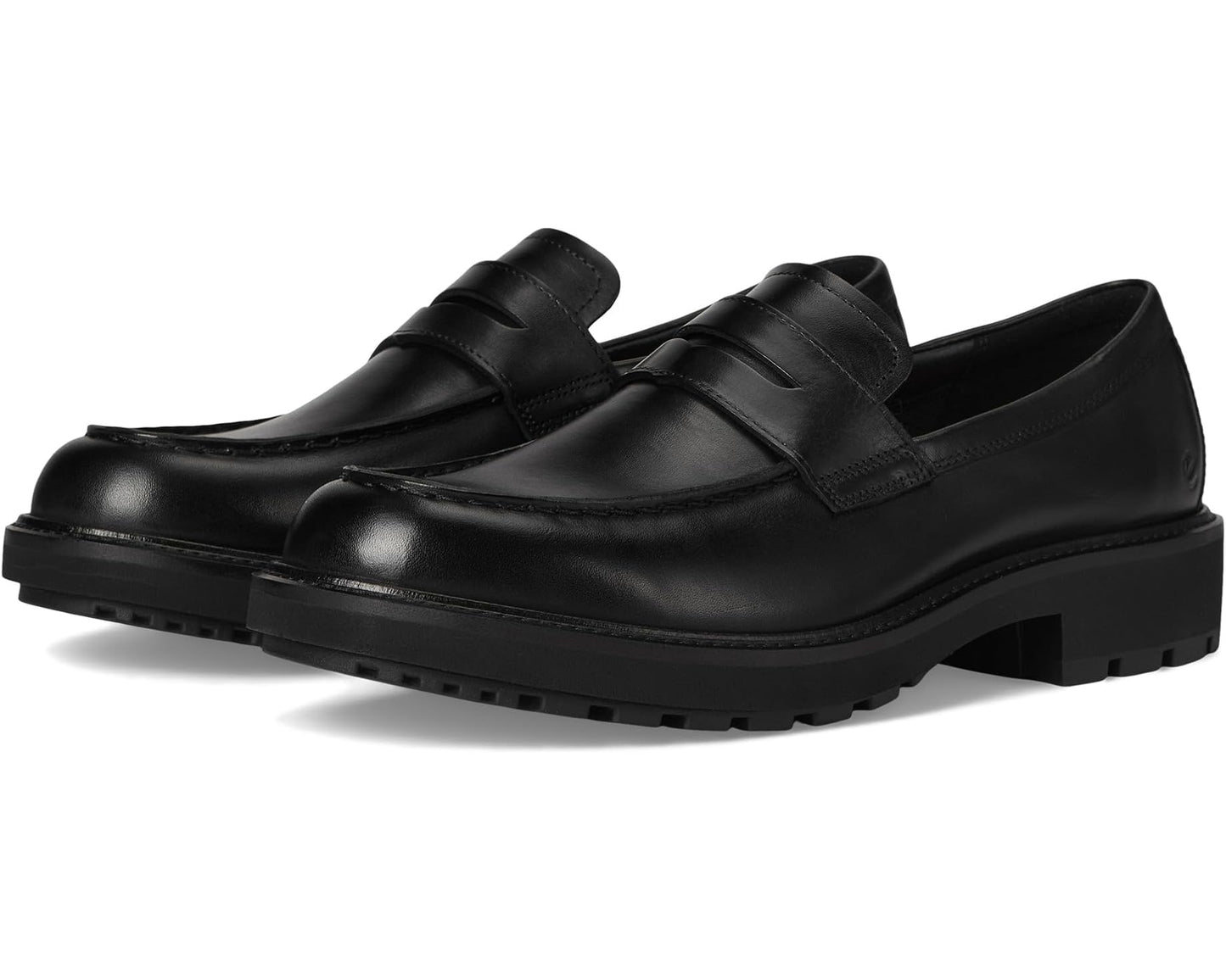 Men's ECCO Oslo Penny Loafers Black