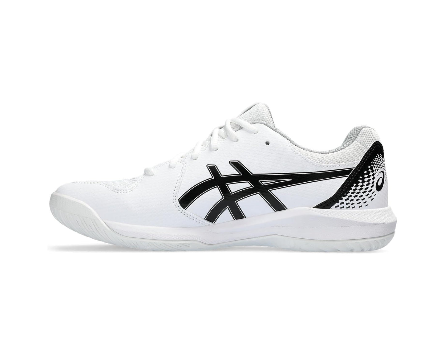 Men's ASICS GEL-Dedicate 8 Tennis Shoe White/Black