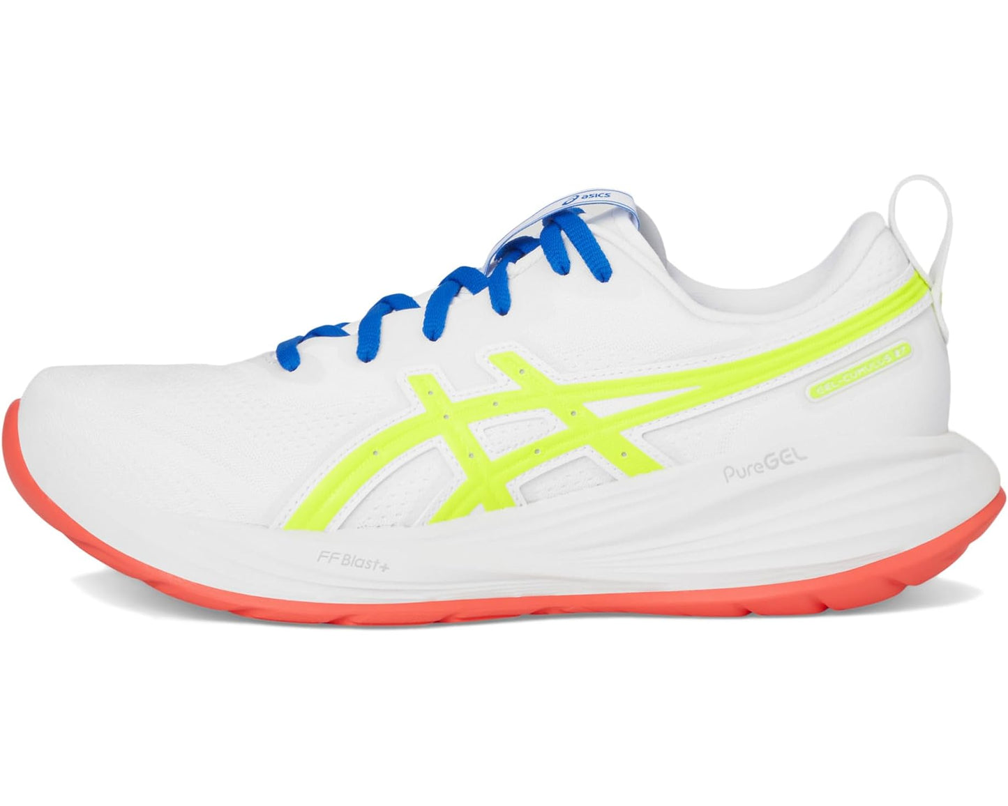 Men's ASICS Gel-cumulus 27 Atc White/Safety Yellow