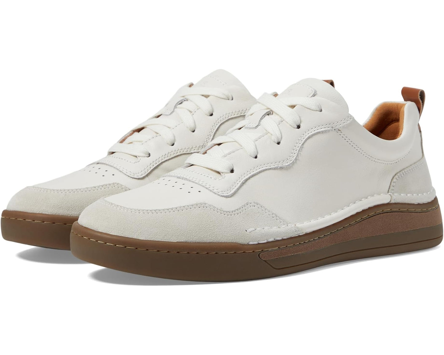 Men's Josef Seibel Cleve 01 White Malé/Suede