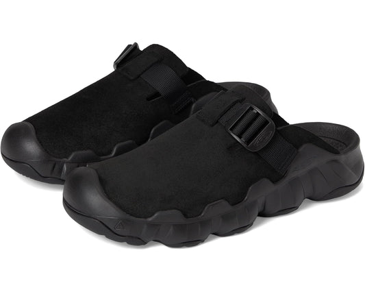 Men's KEEN Hyperport Clog Leather Black/Black