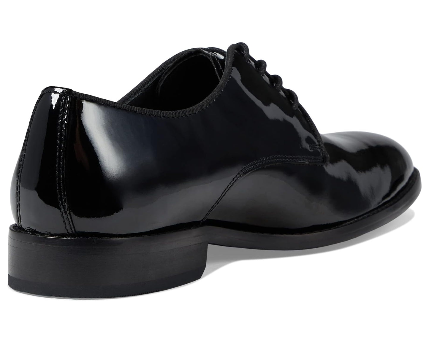 Men's Johnston & Murphy Gavney Plain Toe Black Patent