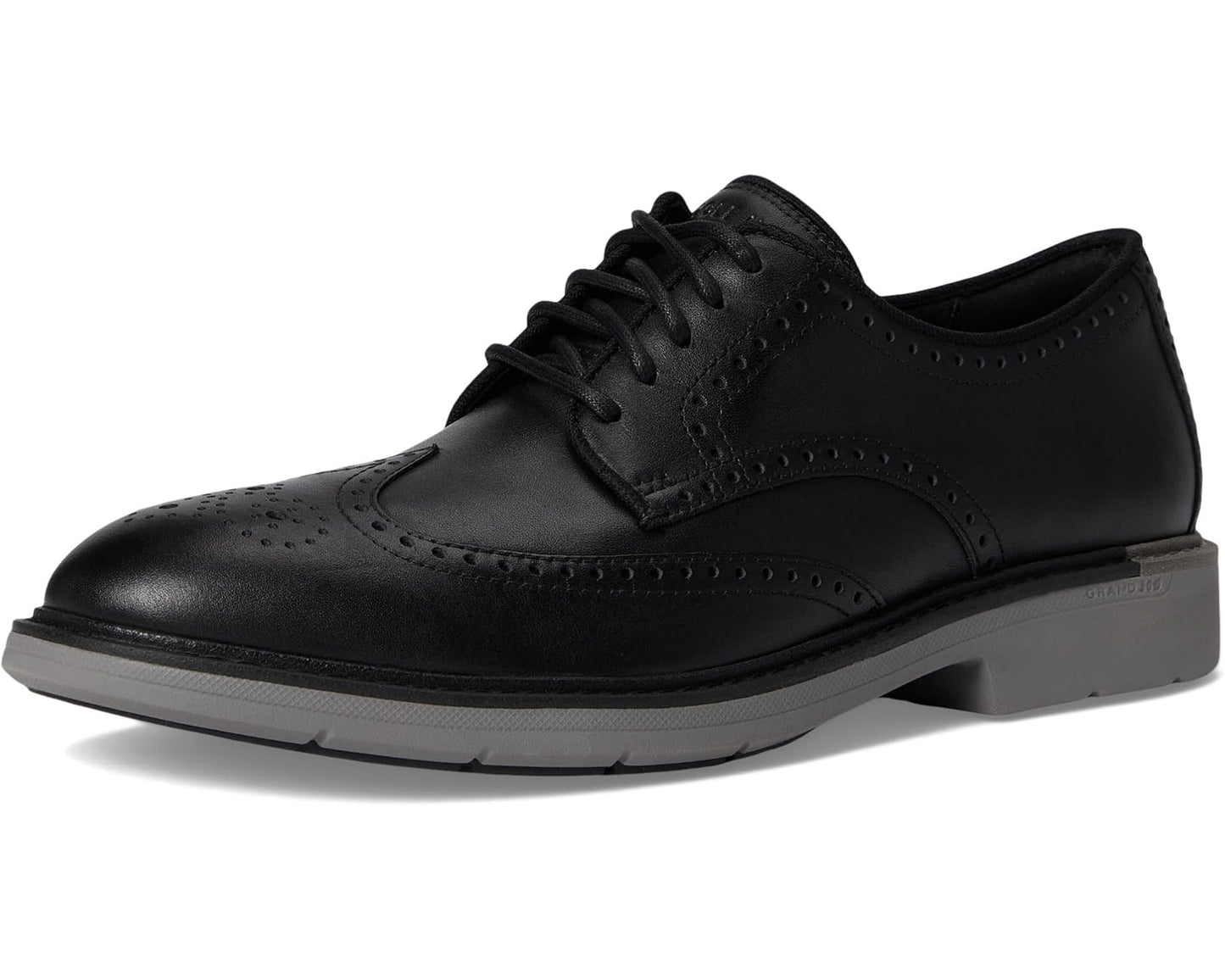 Men's Cole Haan Go-To Wing Oxford Black/Gray Midsole