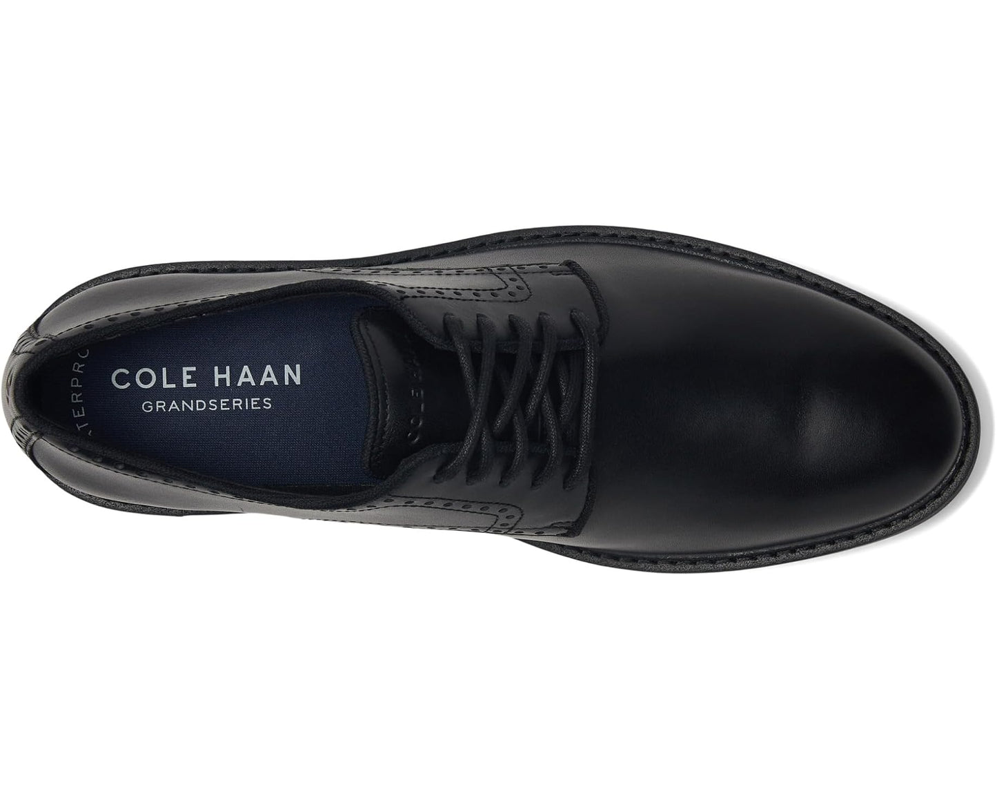 Men's Cole Haan Go To Plain Black Waterproof