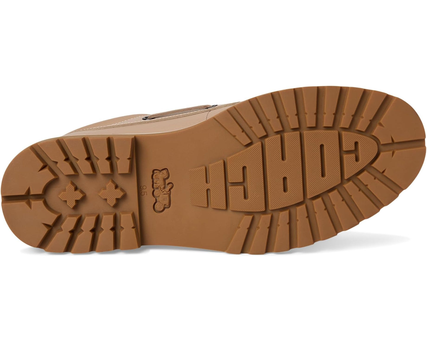 Men's COACH Benson Boat Shoe Taupe