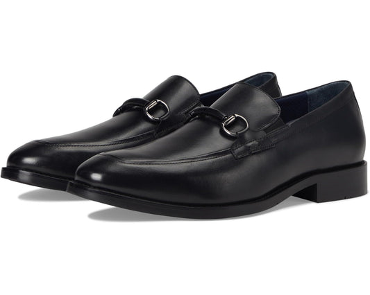 Men's Johnston & Murphy Landry Bit Black Full Grain