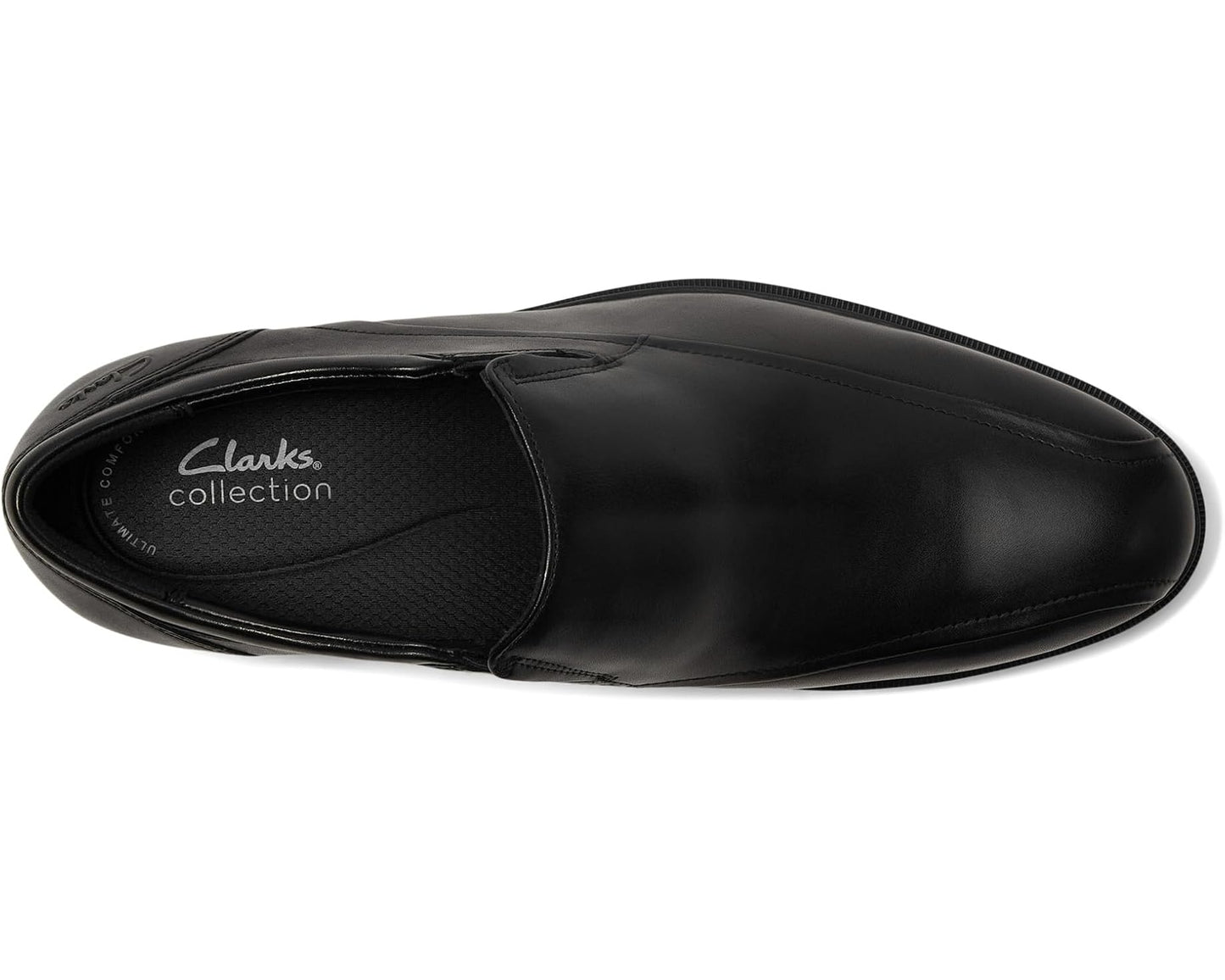 Men's Clarks Steadwell Step Black Leather