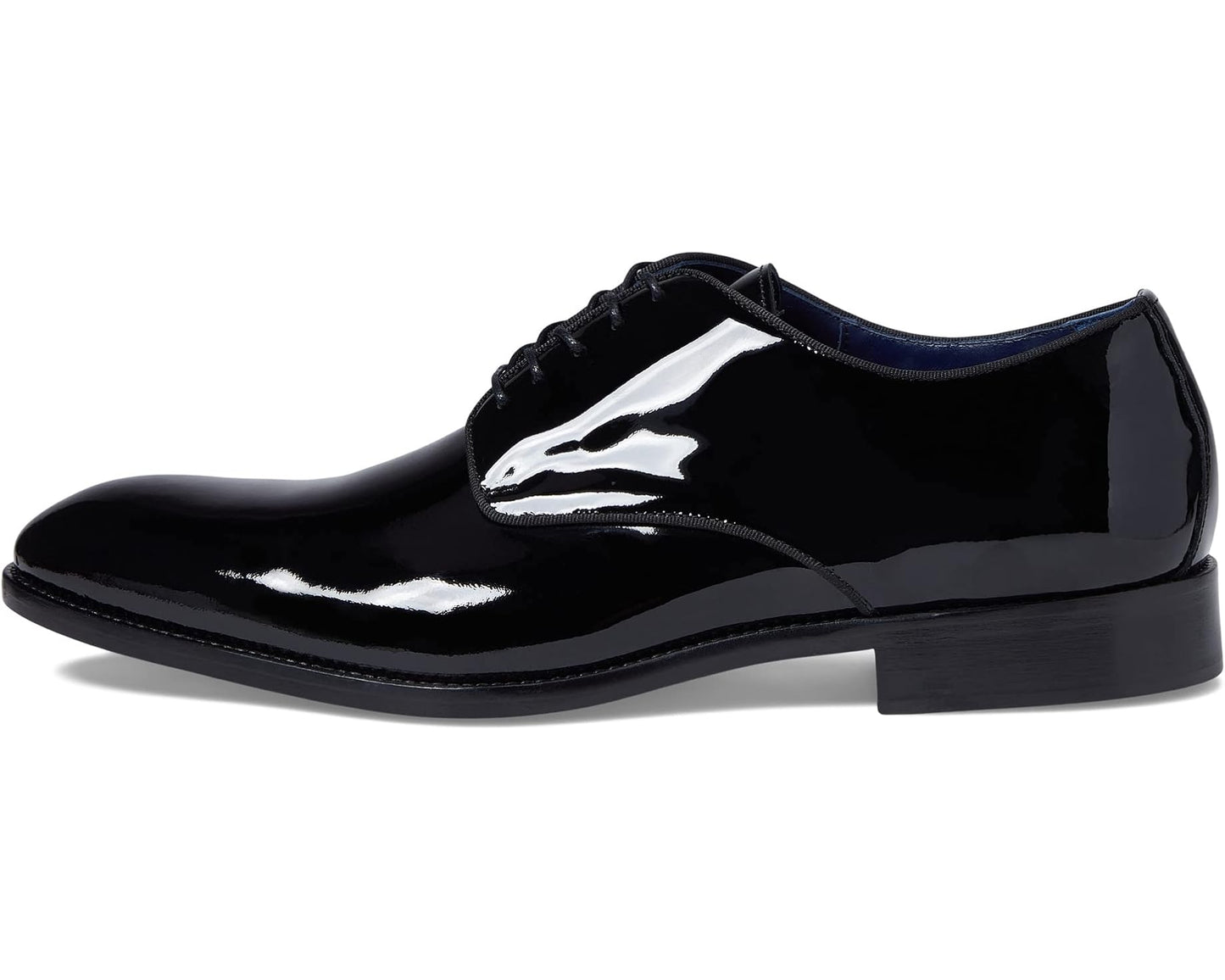 Men's Johnston & Murphy Collection Kinser Plain Toe Black Patent