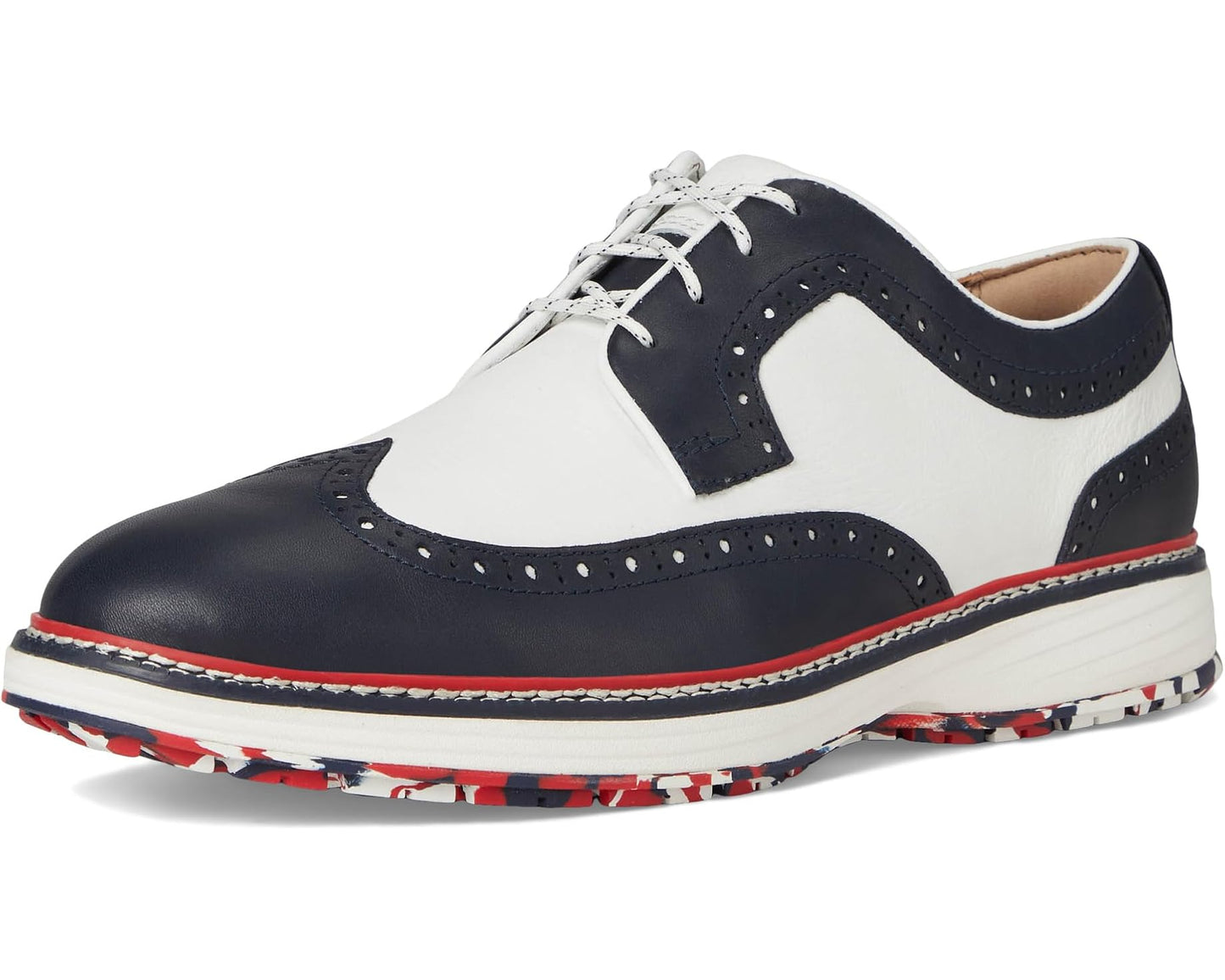 Men's Johnston & Murphy Upton Gl3 Luxe Hybrid Navy/White Waterproof Full Grain