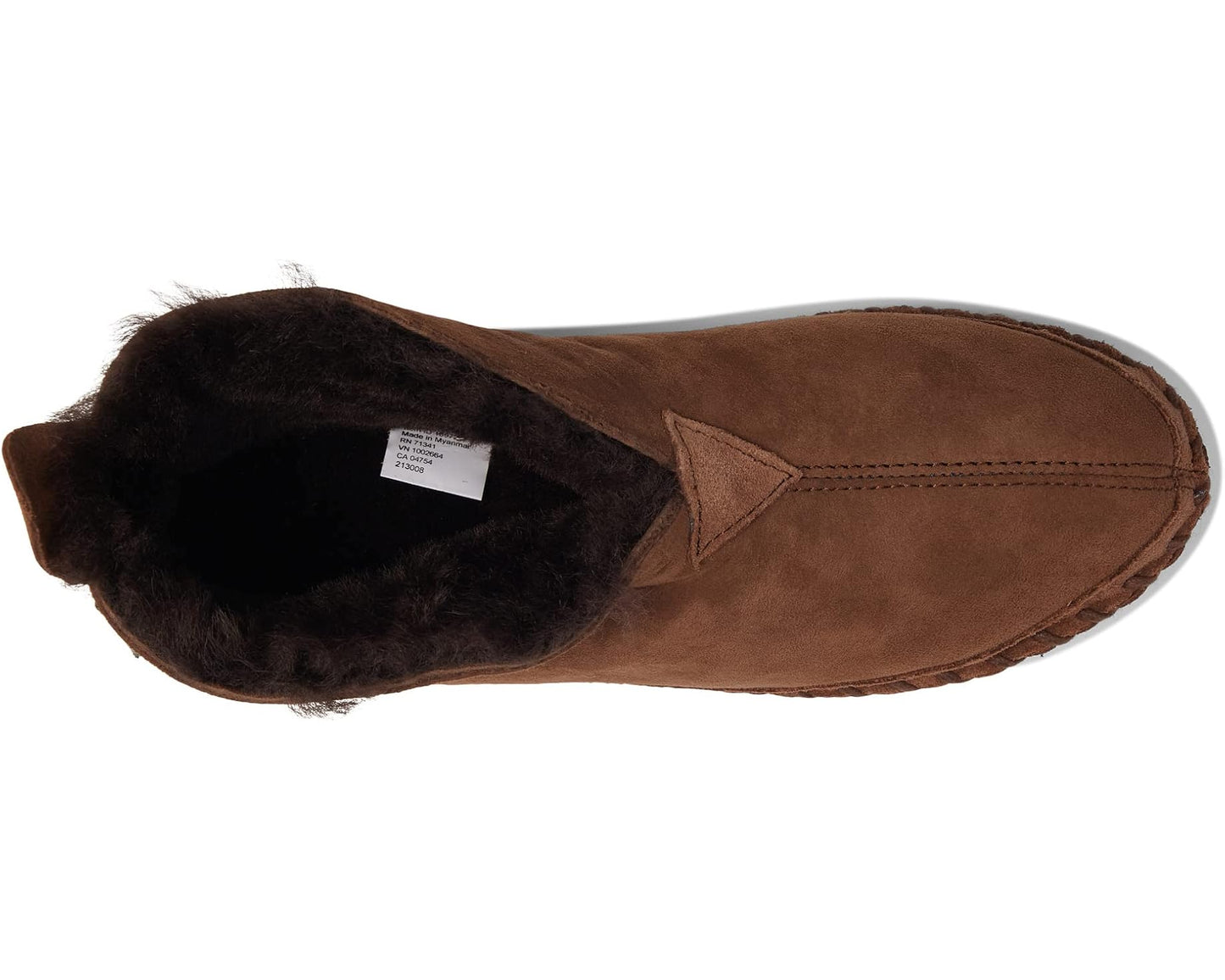 Men's L.L.Bean Wicked Good Slipper Chocolate Brown