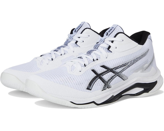 Men's ASICS Netburner Ballistic FF MT 4 White/Black