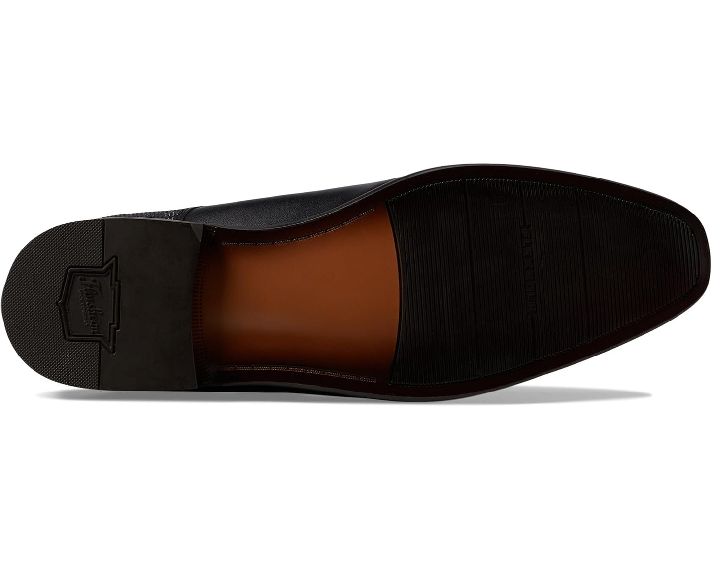 Men's Florsheim Postino Cap Toe Oxford Black Smooth/Perf