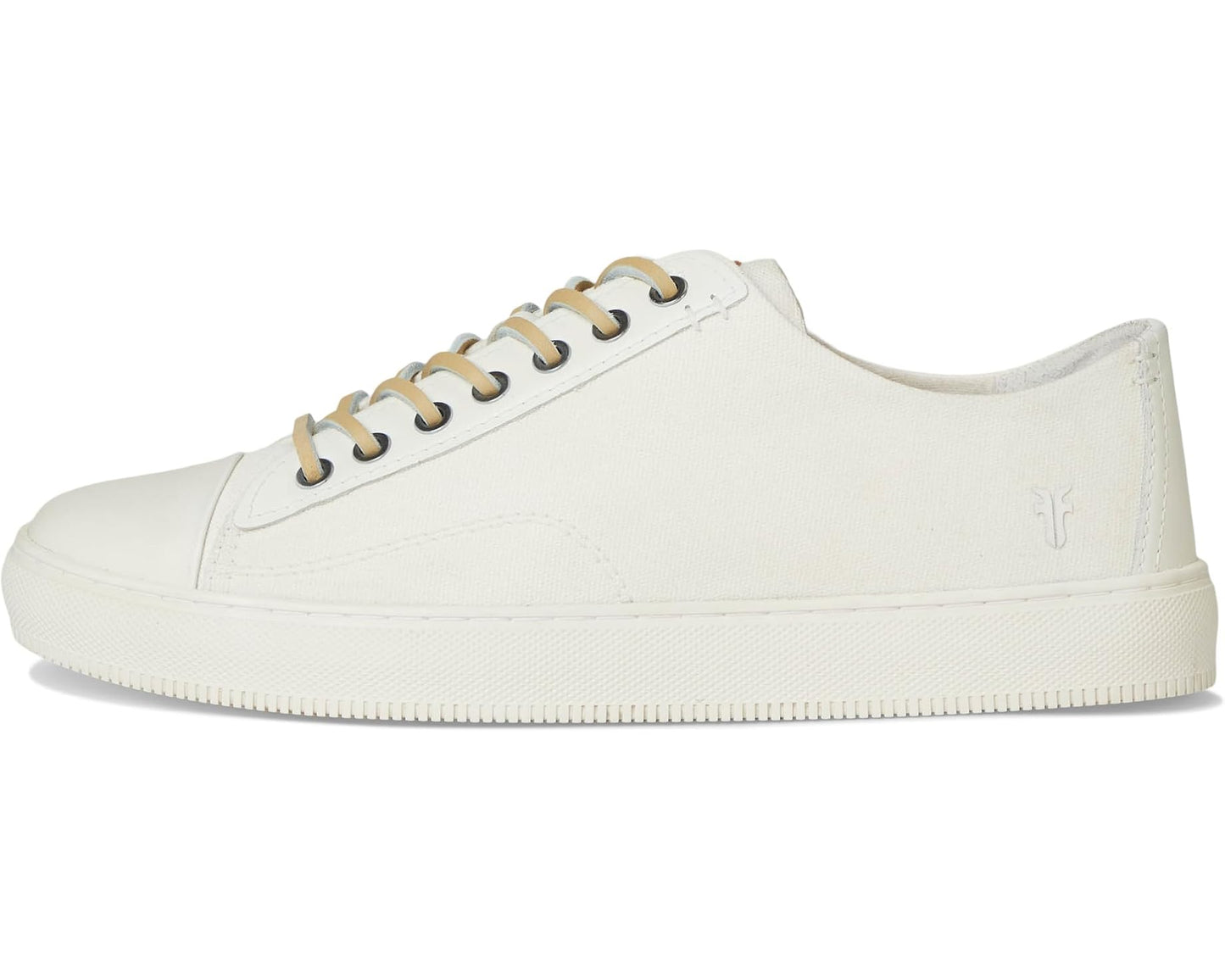 Men's Frye Astor Cap Toe Low Lace White