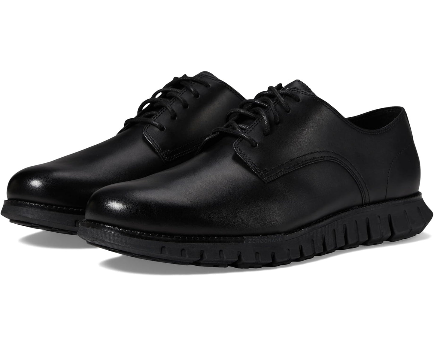 Men's Cole Haan Zerogrand Remastered Plain Toe Oxford Black/Black