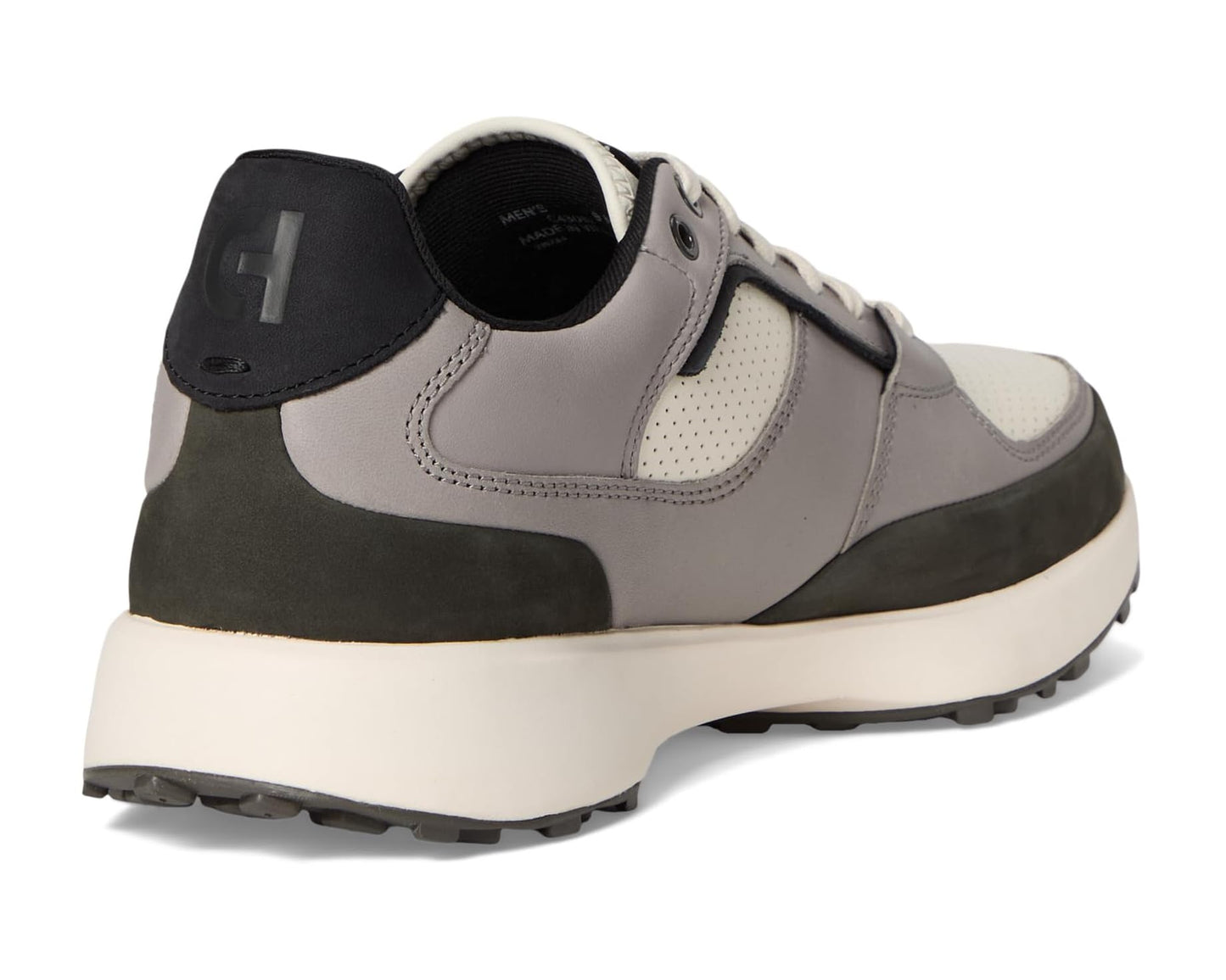 Men's Cole Haan Grand Crosscourt Downtown Sneakers Ironstone/Black/Ivory