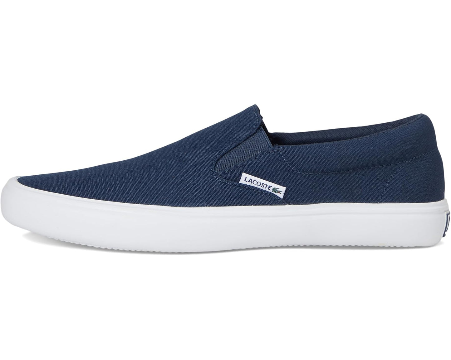 Men's Lacoste Slip-On Base Sneakers Navy/White