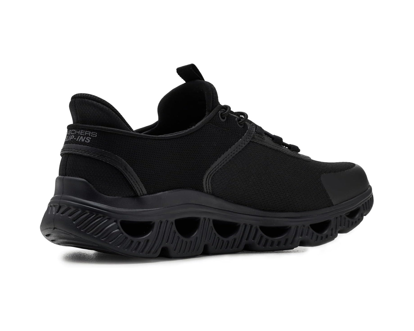 Men's BOBS from SKECHERS Bobs Arch Waves - Slick Turn Slip-ins Black/Black