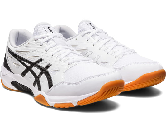 Men's ASICS GEL-Rocket Volleyball Shoe White/Pure Silver