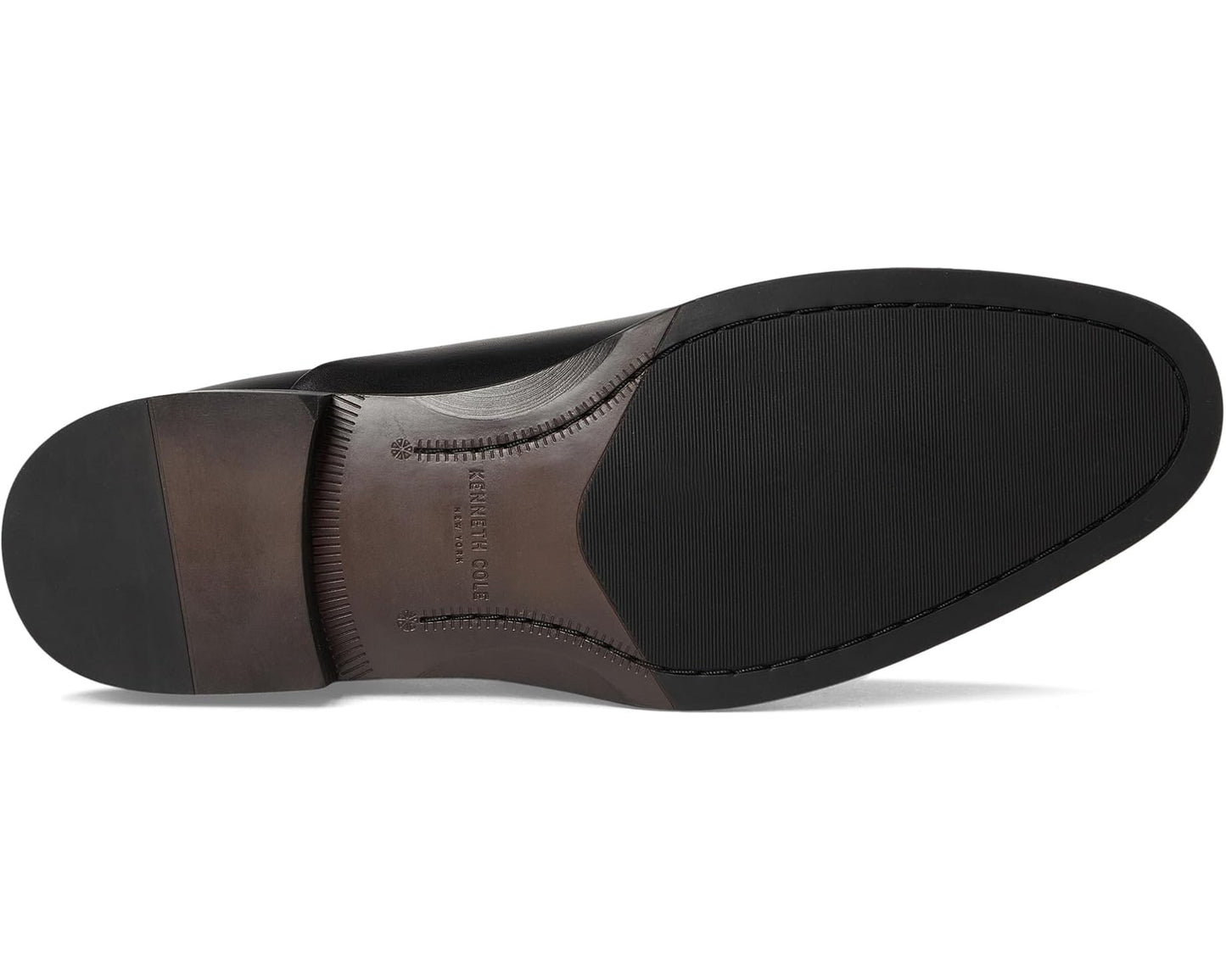 Men's Kenneth Cole Tully Cap Toe Oxford Black Leather