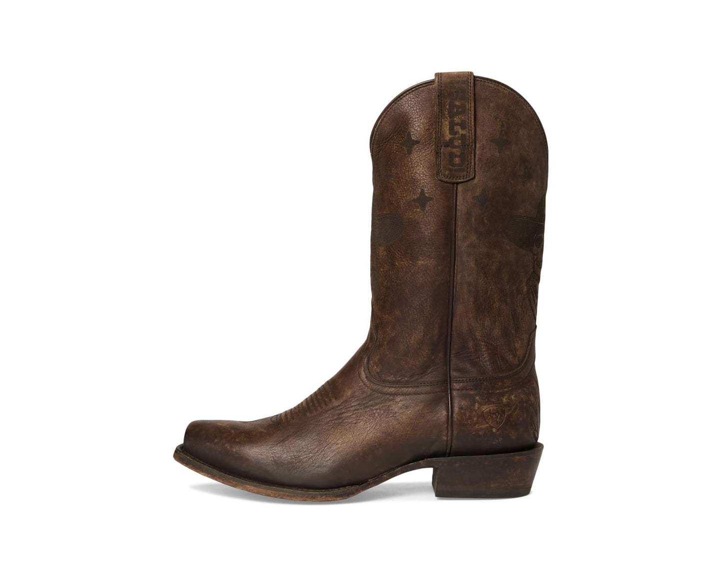 Men's Ariat High Stepper Sendero Stonewashed Brown