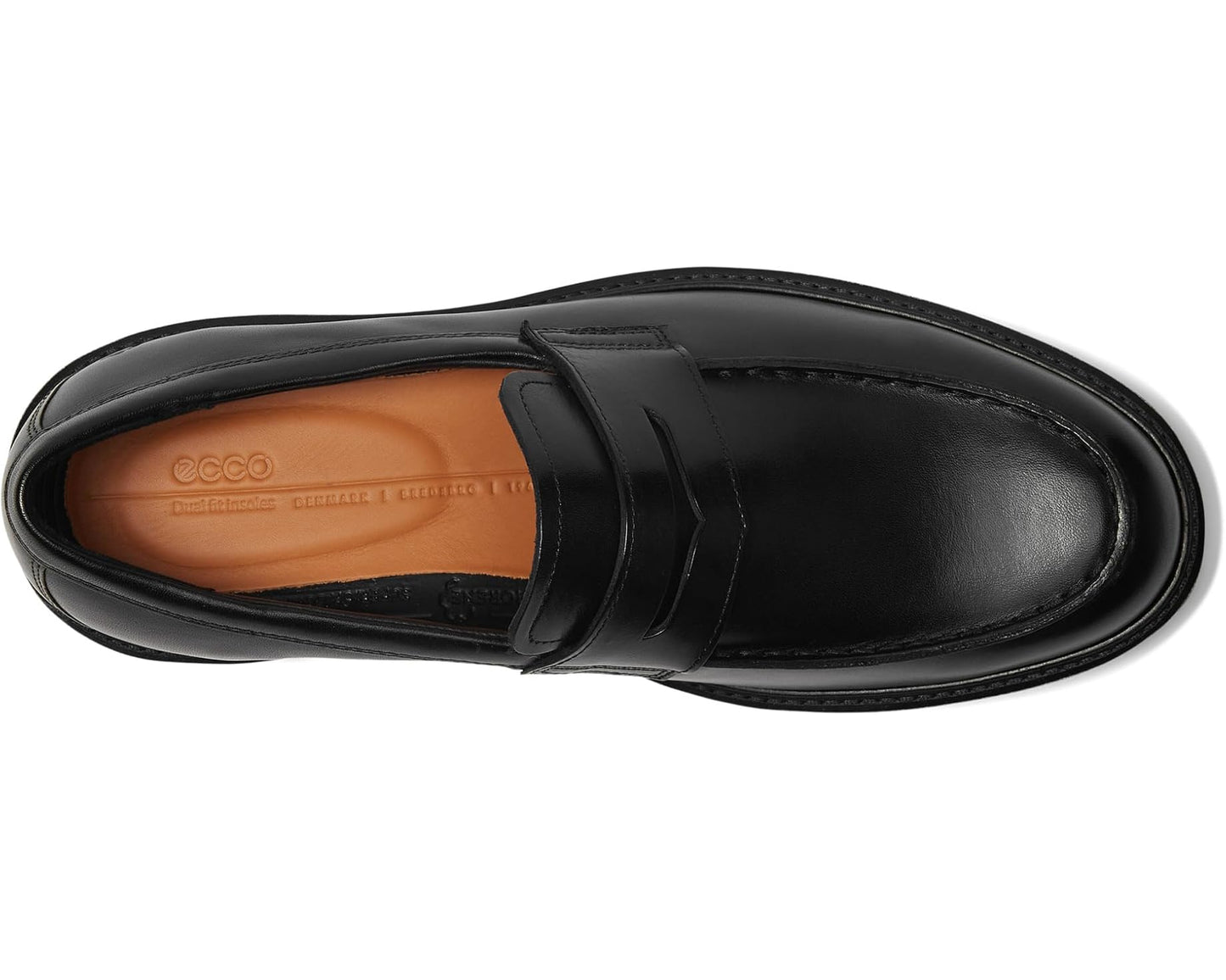 Men's ECCO Oslo Penny Loafers Black