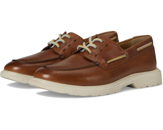 Men's Frye Connor Boat Shoes Caramel