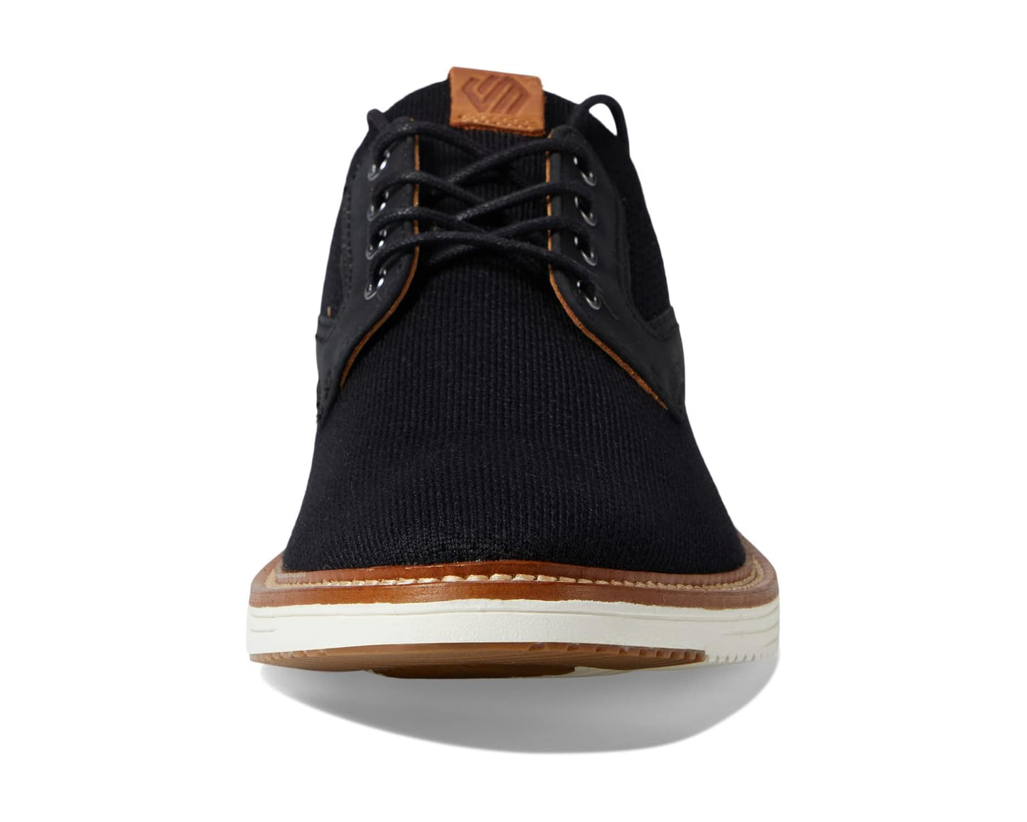 Men's Johnston & Murphy Upton Knit Plain Toe Black Knit