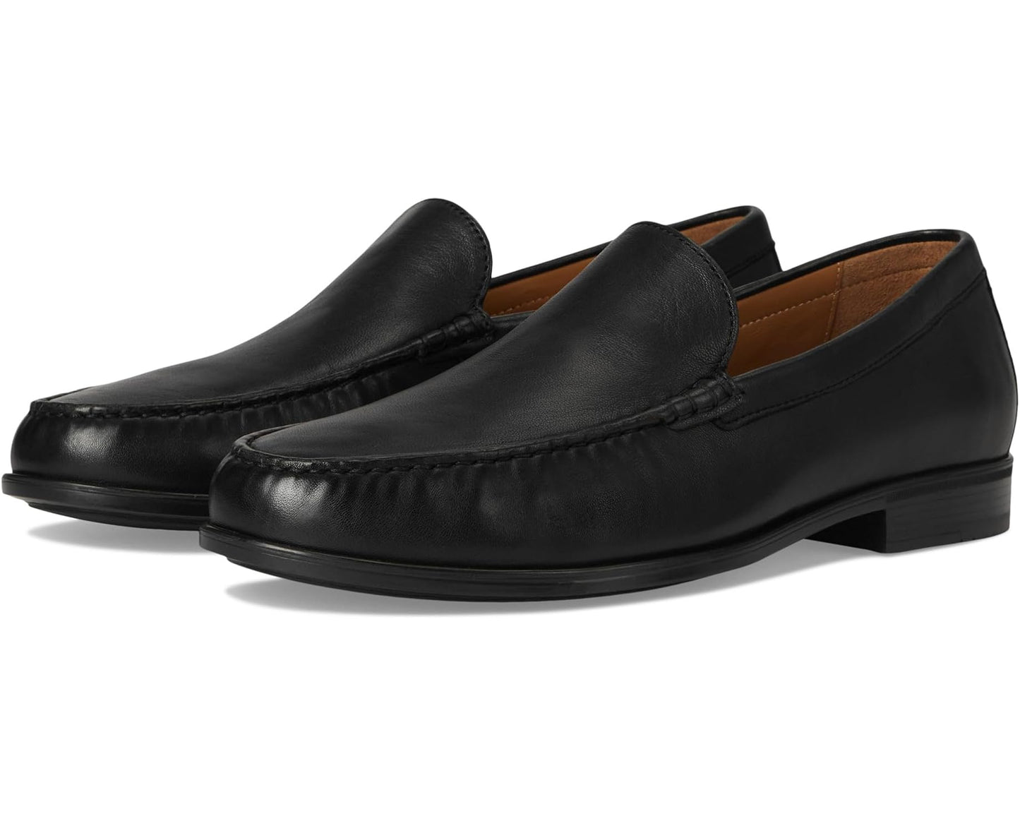 Men's Johnston & Murphy Harrison Venetian Black Glove Leather