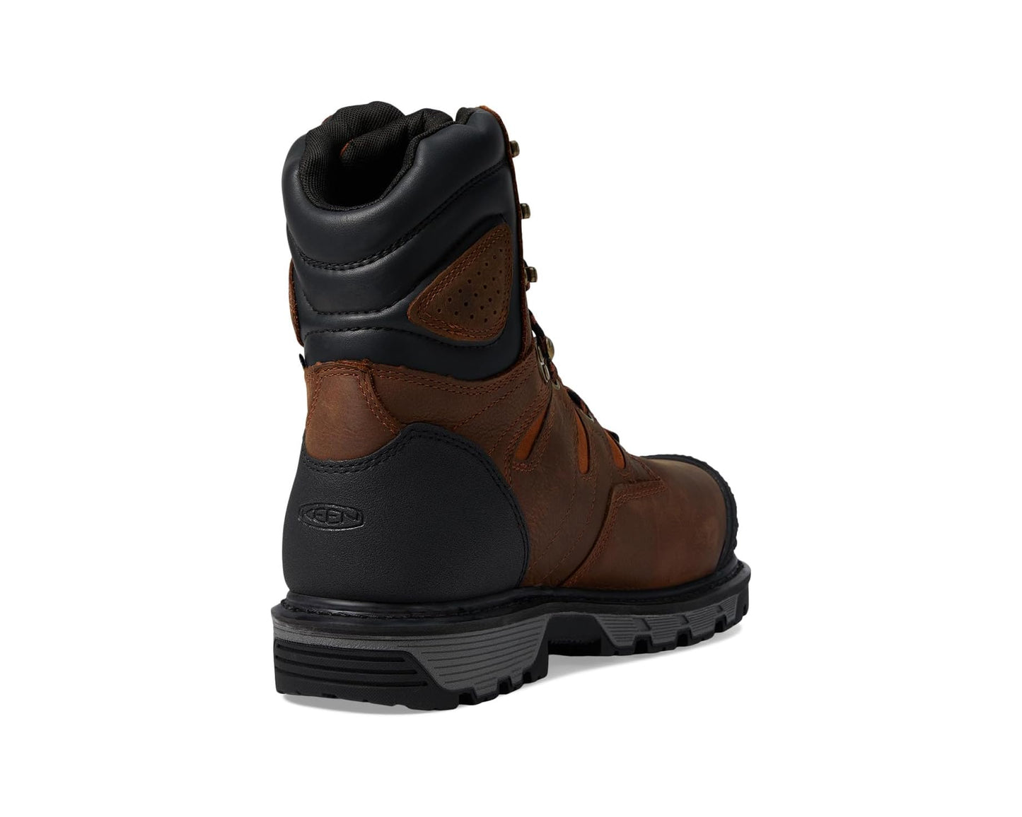 Men's KEEN Utility Camden 8 Waterproof 600G (Comp Toe) Leather Brown/Black
