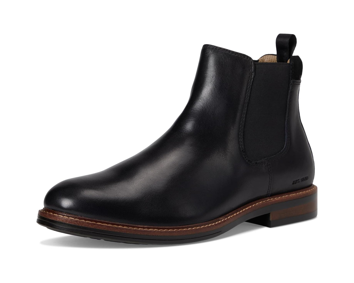 Men's Johnston & Murphy XC+ Durham Chelsea Boots Black Waterproof Full Grain