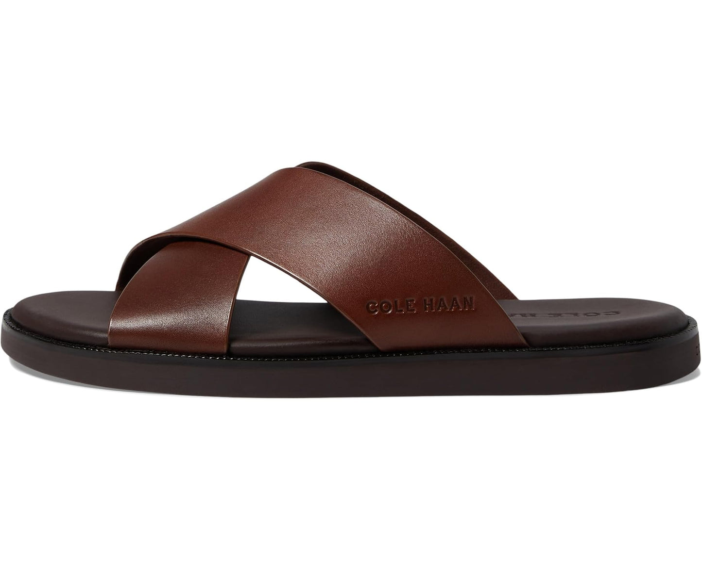 Men's Cole Haan Nantucket Cross Strap Sandals Woodbury/Java