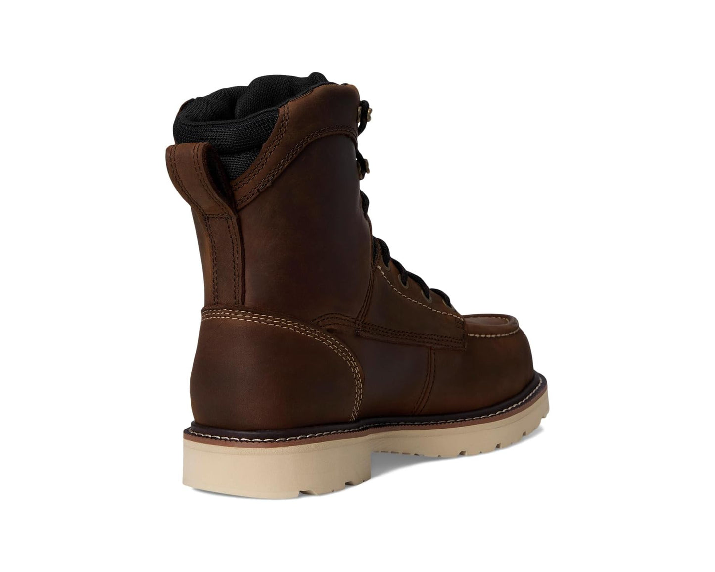 Men's Ariat Rebar Lift 8 Waterproof Composite Toe Work Boots Distressed Brown